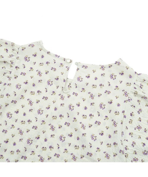 flower（フラワー）の「スウィーティーブーケブラウス（シャツ/ブラウス・レディース・ホワイト/カーキ・FREE）」の16枚目の写真