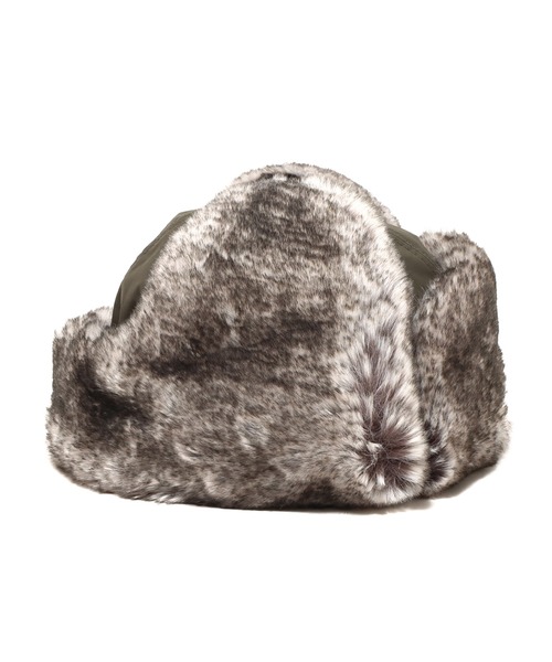 THE NORTH FACE(ザノースフェイス)の「THE NORTH FACE INSULATION BOMBER CAP / ザ・ノース・フェイス インサレーションボンバーキャップ(キャップ・メンズ・ブラック/オリーブ・L/M)」の5枚目の写真