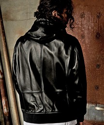 RATTLE TRAP（ラトルトラップ）の「ラムレザージップパーカー