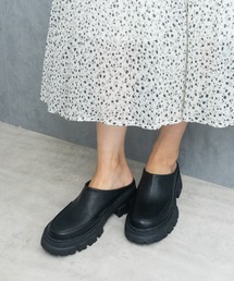 Fabby fabby | スリングバックミュールシューズ(スリッポン)