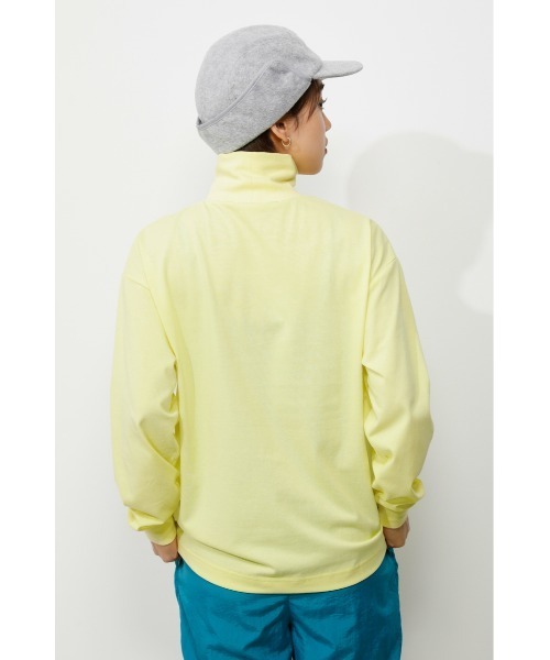 RODEO CROWNS WIDE BOWL(ロデオクラウンズワイドボウル)の「Field mocneck L/T(Tシャツ/カットソー・レディース・オフホワイト/ネイビー/ライトイエロー・FREE)」の8枚目の写真