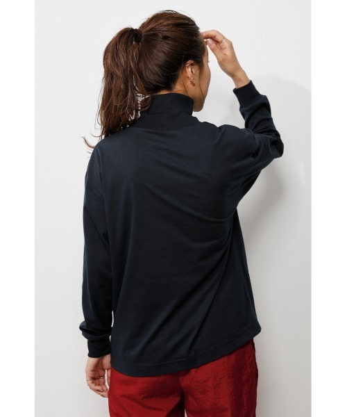 RODEO CROWNS WIDE BOWL(ロデオクラウンズワイドボウル)の「Field mocneck L/T(Tシャツ/カットソー・レディース・オフホワイト/ネイビー/ライトイエロー・FREE)」の12枚目の写真