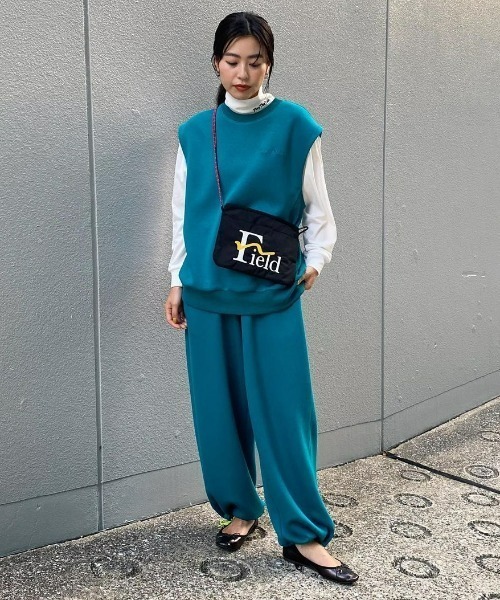 RODEO CROWNS WIDE BOWL(ロデオクラウンズワイドボウル)の「Field mocneck L/T(Tシャツ/カットソー・レディース・オフホワイト/ネイビー/ライトイエロー・FREE)」の19枚目の写真