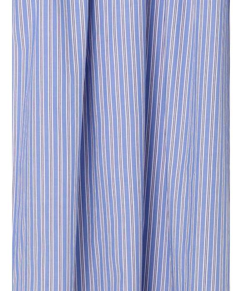 sm2rhythm(サマンサモスモスリズム)の「前後2WAYストライプワンピース(ワンピース・レディース・ベージュ/ネイビー/ブルー・フリ-)」の7枚目の写真