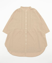 Samansa Mos2 | コットンリネンシャツチュニック(シャツ/ブラウス)