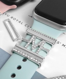 Apple Watch Accessory / アップルウォッチ アクセサリー イニシャルチャーム / Urban Coral