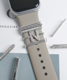 Apple Watch Accessory / アップルウォッチ アクセサリー イニシャルチャーム / Urban Coral