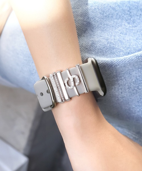 Urban Coral(アーバンコーラル)の「Apple Watch Accessory / アップルウォッチ アクセサリー イニシャルチャーム / Urban Coral(デジタル腕時計・レディース・A/E/H/I/J/K/M/N/R/S/T/Y・FREE)」の10枚目の写真