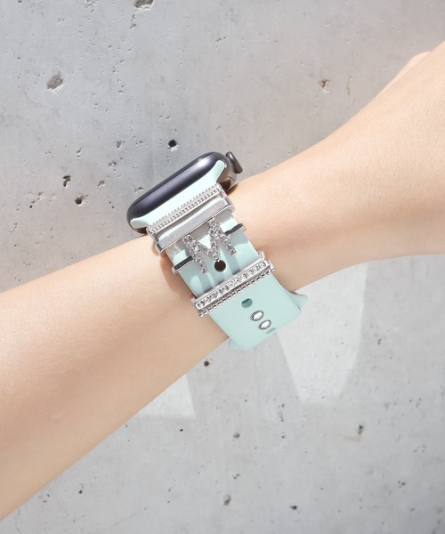 Urban Coral(アーバンコーラル)の「Apple Watch Accessory / アップルウォッチ アクセサリー イニシャルチャーム / Urban Coral(デジタル腕時計・レディース・A/E/H/I/J/K/M/N/R/S/T/Y・FREE)」の19枚目の写真