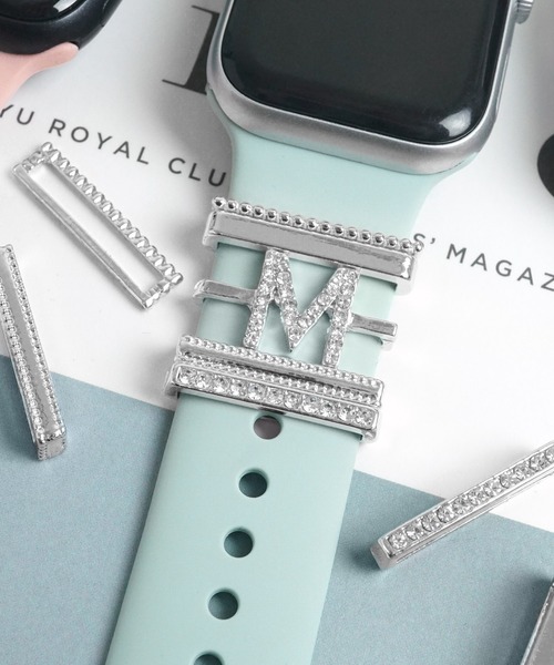 Urban Coral(アーバンコーラル)の「Apple Watch Accessory / アップルウォッチ アクセサリー イニシャルチャーム / Urban Coral(デジタル腕時計・レディース・A/E/H/I/J/K/M/N/R/S/T/Y・FREE)」の17枚目の写真