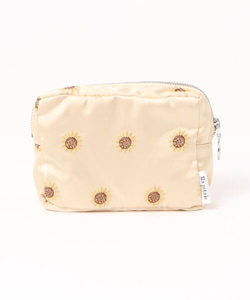 natural couture(ナチュラルクチュール)の「Ma petal サテン刺繍ポーチ7月~12月(ポーチ・レディース・その他1/その他2/その他3/その他4/その他5/その他6・FREE)」の2枚目の写真
