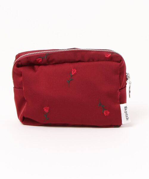 natural couture(ナチュラルクチュール)の「Ma petal サテン刺繍ポーチ7月~12月(ポーチ・レディース・その他1/その他2/その他3/その他4/その他5/その他6・FREE)」の6枚目の写真