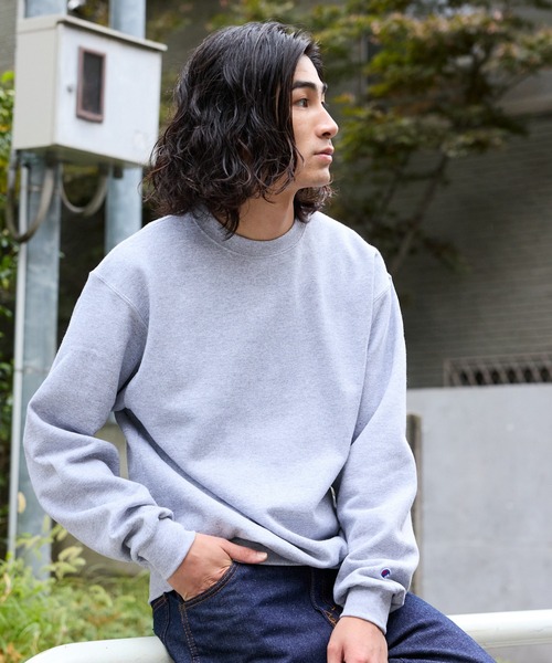 Champion(チャンピオン)の「Champion/チャンピオン PULLOVER プルオーバー クルーネック スウェット トレーナー 2026年春夏(スウェット・メンズ・ホワイト/ブラック/ベージュ/ネイビー/グレー/オリーブ/ダークグレー/シルバーグレー/マルーン/ロイヤルブルー/チャコール/グリーン・S/M/L/XL)」の21枚目の写真