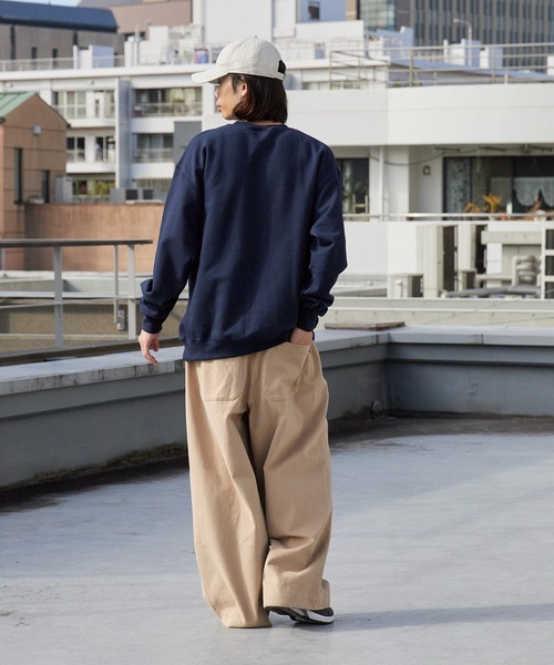 Champion(チャンピオン)の「Champion/チャンピオン PULLOVER プルオーバー クルーネック スウェット トレーナー 2026年春夏(スウェット・メンズ・ホワイト/ブラック/ベージュ/ネイビー/グレー/オリーブ/ダークグレー/シルバーグレー/マルーン/ロイヤルブルー/チャコール/グリーン・S/M/L/XL)」の22枚目の写真