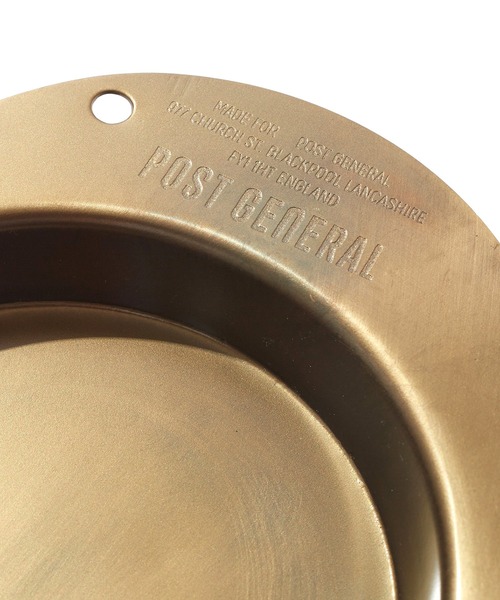 POST GENERAL(ポストジェネラル)の「POST GENERAL ポストジェネラル グッドバイブ トレイ ラウンド 981960011(収納グッズ・メンズ・ゴールド・FREE)」の8枚目の写真