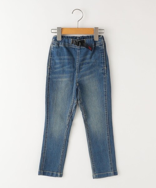Gramicci(グラミチ)の「Gramicci:100~130cm / キッズ デニム ナロー パンツ(デニムパンツ・キッズ・ブルー/ネイビー・110/100/130/120)」の8枚目の写真