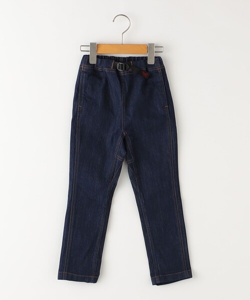 Gramicci(グラミチ)の「Gramicci:100~130cm / キッズ デニム ナロー パンツ(デニムパンツ・キッズ・ブルー/ネイビー・110/100/130/120)」の9枚目の写真