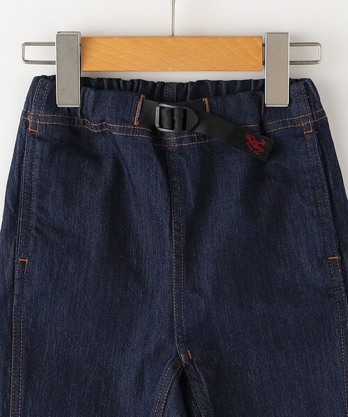 Gramicci(グラミチ)の「Gramicci:100~130cm / キッズ デニム ナロー パンツ(デニムパンツ・キッズ・ブルー/ネイビー・110/100/130/120)」の13枚目の写真