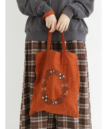 Samansa Mos2 | 【マカベアリス×SamansaMos2】刺繍トートバッグ(トートバッグ)