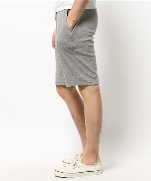 VENCEEXCHANGE(ヴァンスエクスチェンジ)の「パイル無地ショーツ (その他パンツ・メンズ・グレー/ネイビー・LARGE/MEDIUM)」の3枚目の写真