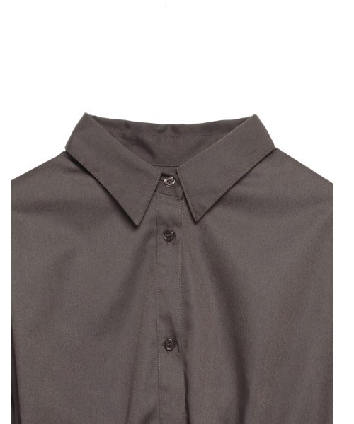 anuans（アニュアンス）の「カシュクールシャツワンピース（ワンピース