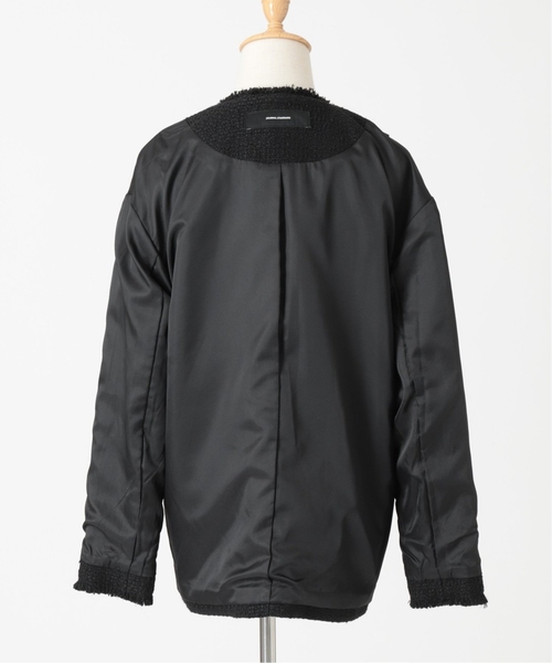 JOURNAL STANDARD 22AW ノーカラージャケット　ツイード ツイードジャケット | ジャーナルスタンダード(JOURNAL STANDARD