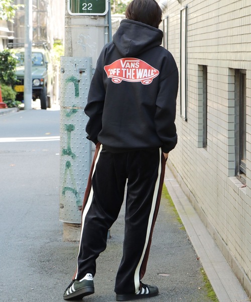 VANS(バンズ)の「VANS/バンズ M RC LOGO H SWT フーディー(パーカー・メンズ・アッシュ/ブルー/ブラック・M/L/XL)」の12枚目の写真