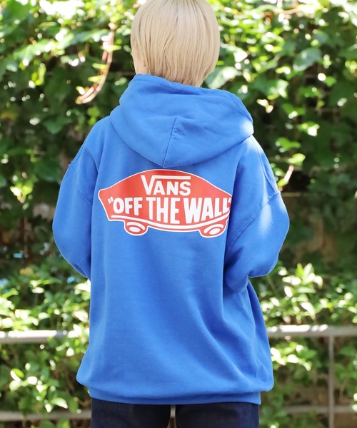 VANS(バンズ)の「VANS/バンズ M RC LOGO H SWT フーディー(パーカー・メンズ・アッシュ/ブルー/ブラック・M/L/XL)」の18枚目の写真