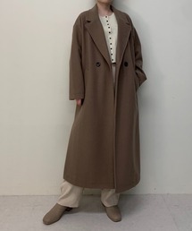 Dorry Doll（ドリードール）の「サイドスリットロングチェスターコート（チェスターコート）」