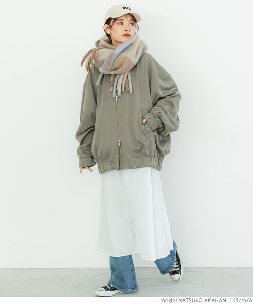 coca(coca)(コカ)の「ふわふわ起毛チェックマフラー(マフラー・レディース・B/A・ONE SIZE)」の6枚目の写真