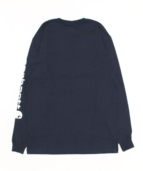 Carhartt(カーハート)の「Carhartt/ カーハート / M LseFit HW LS Slve Grphc Tshrt / K231(Tシャツ/カットソー・メンズ・グレー/ブラック/ネイビー/バーガンディー・MEDIUM/X-LARGE/LARGE/SMALL)」の5枚目の写真