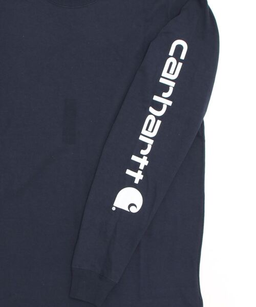 Carhartt(カーハート)の「Carhartt/ カーハート / M LseFit HW LS Slve Grphc Tshrt / K231(Tシャツ/カットソー・メンズ・グレー/ブラック/ネイビー/バーガンディー・MEDIUM/X-LARGE/LARGE/SMALL)」の6枚目の写真