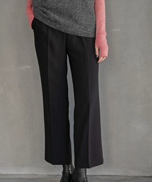 WILLFULLY | center press color slacks PT(スラックス)