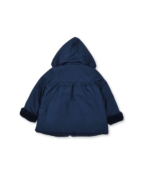 BeBe（ベベ）の「BeBe/タフタファーフード取り外し可能中綿コート(80~150cm)（その他アウター・キッズ・ネイビー/ピンク/パープル・120/150/90/110/140/100/130/80）」の19枚目の写真