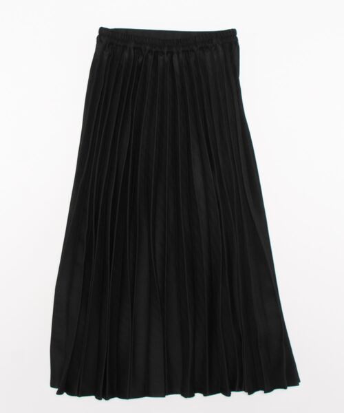 Te chichi(テチチ)の「ウーリッシュプリーツスカート(スカート・レディース・ブラック/グレー/ブラウン・フリ-)」の4枚目の写真