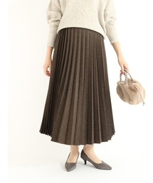 Te chichi | ウーリッシュプリーツスカート(スカート)