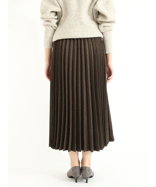 Te chichi(テチチ)の「ウーリッシュプリーツスカート(スカート・レディース・ブラック/グレー/ブラウン・フリ-)」の16枚目の写真