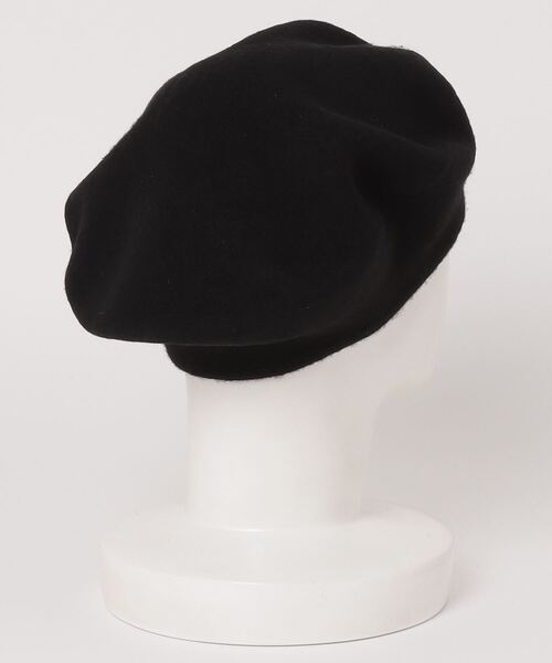 ALLSAINTS（オールセインツ）の「LILA PIN BERET（ハンチング/ベレー帽・レディース・ブラック・ONE SIZE）」の2枚目の写真