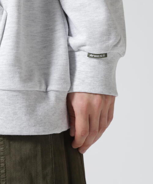 AVIREX(アヴィレックス)の「H.A. PULLOVER PARKA / プルオーバー パーカー / AVIREX / アヴィレックス(パーカー・メンズ・グレー/ホワイト/ブラック・1/2/3)」の21枚目の写真