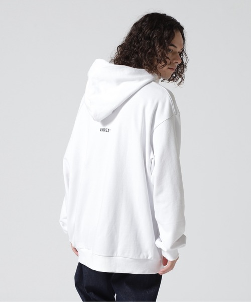 AVIREX(アヴィレックス)の「H.A. PULLOVER PARKA / プルオーバー パーカー / AVIREX / アヴィレックス(パーカー・メンズ・グレー/ホワイト/ブラック・1/2/3)」の4枚目の写真