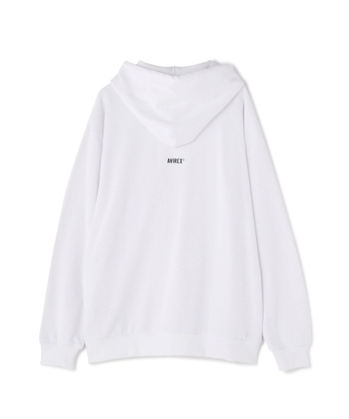 AVIREX(アヴィレックス)の「H.A. PULLOVER PARKA / プルオーバー パーカー / AVIREX / アヴィレックス(パーカー・メンズ・グレー/ホワイト/ブラック・1/2/3)」の8枚目の写真