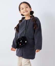 SHIPS any | SHIPS any KIDS: ボア ノーカラー コート◇(ノーカラーコート)