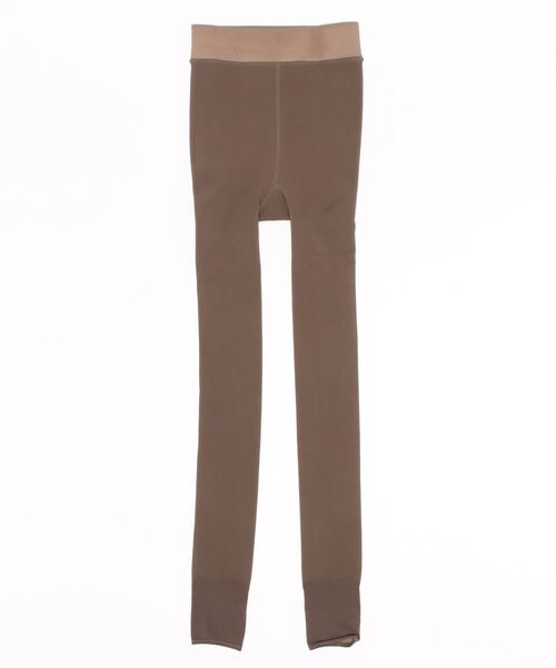 Coo+i（クーイ）の「ストッキング風裏起毛トレンカ（レギンス/スパッツ・レディース・グレー/ブラウン/ブラック・L/XL/S/M）」の7枚目の写真