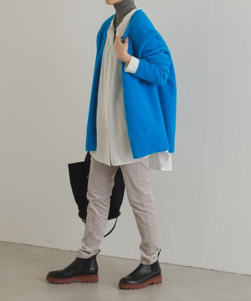 BEARDSLEY（ビアズリー）の「FOXウール釦付きカーディガン