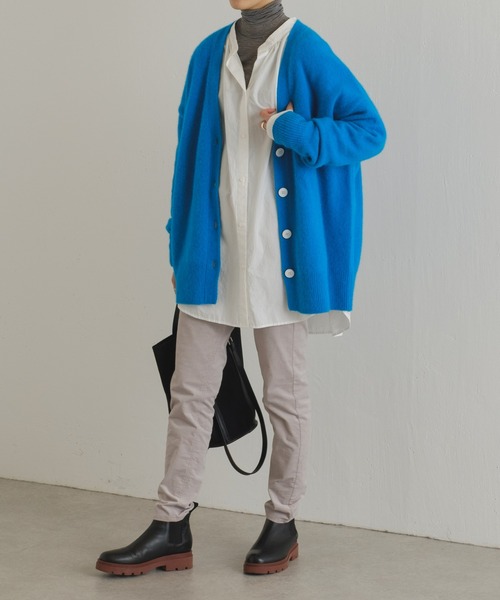 BEARDSLEY（ビアズリー）の「FOXウール釦付きカーディガン