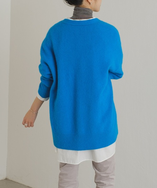 BEARDSLEY（ビアズリー）の「FOXウール釦付きカーディガン