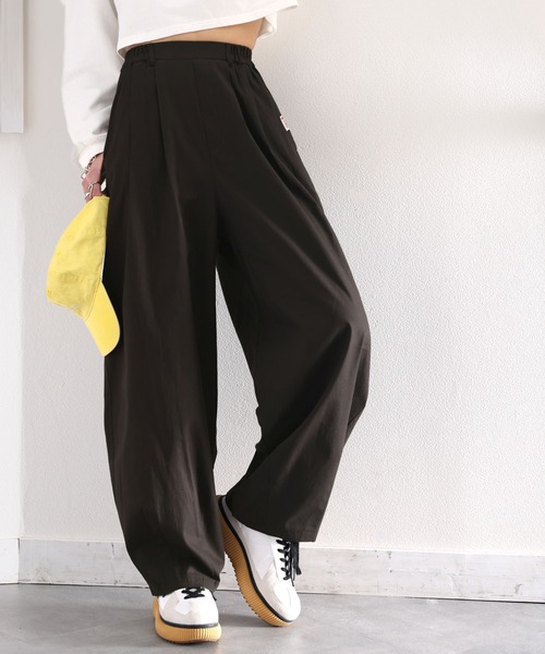 Java(ジャバ)の「《JaVa ジャバコラボ》絶妙なルーズ感。綿100%シャカシャカサーカスパンツ(その他パンツ・レディース・カーキ系/アイボリー/ベージュ/ブラック・SMALL/MEDIUM/LARGE/X-LARGE)」の17枚目の写真