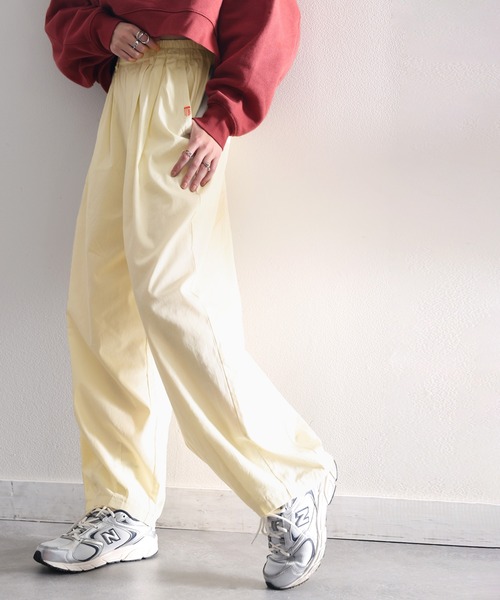 Java(ジャバ)の「《JaVa ジャバコラボ》絶妙なルーズ感。綿100%シャカシャカサーカスパンツ(その他パンツ・レディース・カーキ系/アイボリー/ベージュ/ブラック・SMALL/MEDIUM/LARGE/X-LARGE)」の10枚目の写真