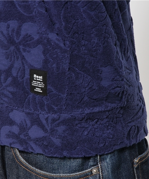 VENCEEXCHANGE（ヴァンスエクスチェンジ）の「ﾊﾟｲﾙﾊﾅｶﾞﾗJQDﾊﾟｰｶｰ               （パーカー・メンズ・ネイビー/オフホワイト/ライトグレー・LARGE/MEDIUM）」の11枚目の写真