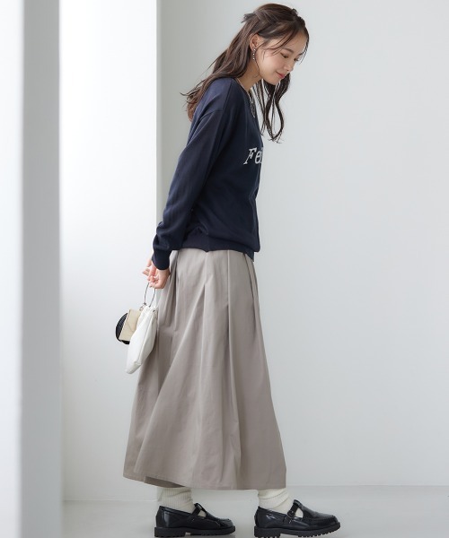 miclat（ミクラ）の「大きいサイズ　ハリ感ボリュームスカート　miclat（スカート・レディース・ベージュ系/ブラック・L/LL/3L/4L/5L）」の17枚目の写真